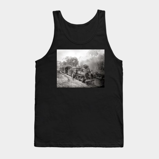 Jupiter & Lake Worth Railroad, 1897. Vintage Photo Tank Top by historyphoto